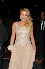 LYDIA BRIGHT at BAFTA 2015 Awards in London