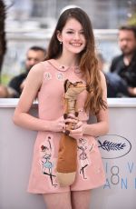 MACKENZIE FOY at The Little Prince Photocall in Cannes