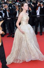 MACKENZIE FOY at The Little Prince Premiere at Cannes Film Festival