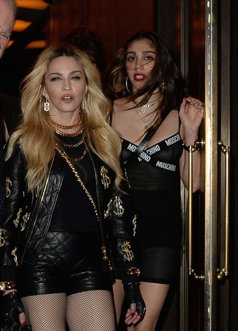 Madonna And Lourdes Leon At Met Gala After Party In New York Hawtcelebs