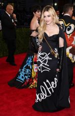 MADONNA at MET Gala 2015 in New York