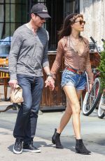 MAGGIE Q and Dylan McDermott Out in New York 05/05/2015