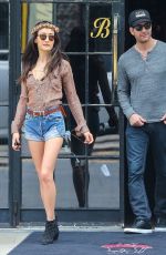 MAGGIE Q and Dylan McDermott Out in New York 05/05/2015