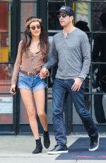 MAGGIE Q and Dylan McDermott Out in New York 05/05/2015