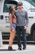 MAGGIE Q and Dylan McDermott Out in New York 05/05/2015