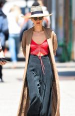 MAGGIE Q Out and About in New York