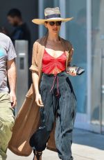 MAGGIE Q Out and About in New York