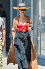MAGGIE Q Out and About in New York