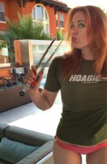 MAITLAND WARD on the Memorial Day Photoshoot in Los Angeles