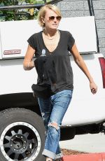 MALIN AKERMAN in Jeans Out in Glendale 05/19/2015