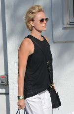 MALIN AKERMAN Out Shopping at Splendid in Beverly Hills 04/30/2015