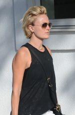 MALIN AKERMAN Out Shopping at Splendid in Beverly Hills 04/30/2015