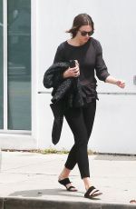 MANDY MORE Leaves a Hair Salon in Beverly Hills 05/26/2015