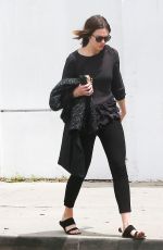 MANDY MORE Leaves a Hair Salon in Beverly Hills 05/26/2015