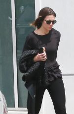 MANDY MORE Leaves a Hair Salon in Beverly Hills 05/26/2015