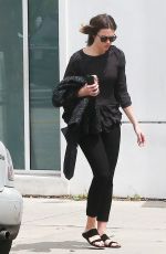 MANDY MORE Leaves a Hair Salon in Beverly Hills 05/26/2015