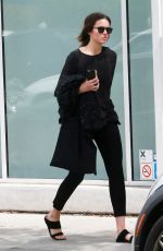 MANDY MORE Leaves a Hair Salon in Beverly Hills 05/26/2015