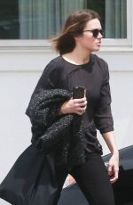 MANDY MORE Leaves a Hair Salon in Beverly Hills 05/26/2015