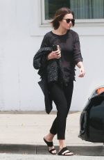 MANDY MORE Leaves a Hair Salon in Beverly Hills 05/26/2015