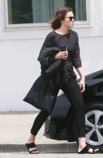 MANDY MORE Leaves a Hair Salon in Beverly Hills 05/26/2015