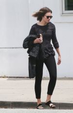 MANDY MORE Leaves a Hair Salon in Beverly Hills 05/26/2015