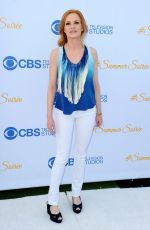 MARG HELGENBERGER at 2015 CBS Summer Soiree in West Hollywood