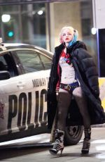 MARGOT ROBBIE at Suicide Squad Movie Set in Toronto 05/16/2015