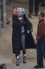 MARGOT ROBBIE on the Set of Suicide Squad in Toronto 05/06/2015