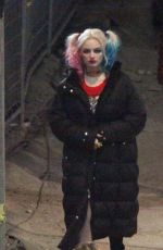 MARGOT ROBBIE on the Set of Suicide Squad in Toronto 05/06/2015
