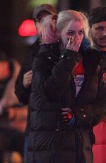 MARGOT ROBBIE on the Set of Suicide Squad in Toronto 05/06/2015