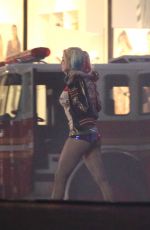 MARGOT ROBBIE on the Set of Suicide Squad in Toronto 05/06/2015