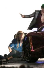MARGOT ROBBIE on the Set of Suicide Squad in Toronto 05/17/2015