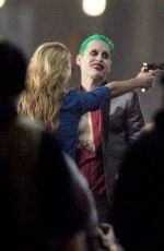 MARGOT ROBBIE on the Set of Suicide Squad in Toronto 05/17/2015