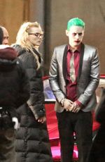 MARGOT ROBBIE on the Set of Suicide Squad in Toronto 05/17/2015