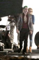 MARGOT ROBBIE on the Set of Suicide Squad in Toronto 05/17/2015