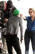 MARGOT ROBBIE on the Set of Suicide Squad in Toronto 05/17/2015