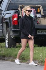 MARGOT ROBBIE on the Set of Suicide Squad in Toronto 05/27/2015