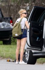 MARGOT ROBBIE on the Set of Suicide Squad in Toronto 05/27/2015