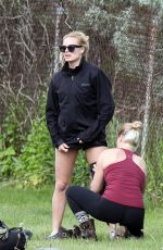 MARGOT ROBBIE on the Set of Suicide Squad in Toronto 05/27/2015