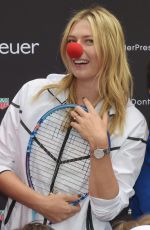 MARIA SHARAPOVA at Association Theodora Fund Event by Tag Heuer in Paris