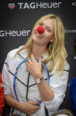 MARIA SHARAPOVA at Association Theodora Fund Event by Tag Heuer in Paris