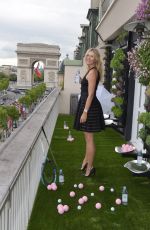 MARIA SHARAPOVA At Evian Sport Season Launch in Paris
