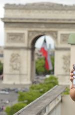 MARIA SHARAPOVA At Evian Sport Season Launch in Paris