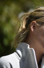 MARIA SHARAPOVA at French Open Media Day at Roland Garros in Paris