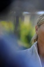 MARIA SHARAPOVA at French Open Media Day at Roland Garros in Paris