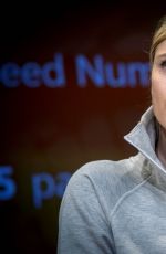 MARIA SHARAPOVA at French Open Media Day at Roland Garros in Paris