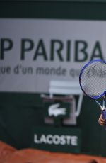 MARIA SHARAPOVA at French Open Practice Day at Roland Garros in Paris