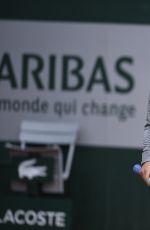 MARIA SHARAPOVA at French Open Practice Day at Roland Garros in Paris