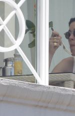 MARION COTILLARD at Hotel Balcony in Cannes 05/17/2015