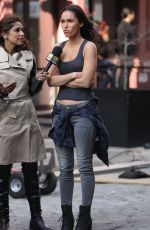 MEGAN FOX at Teenage Mutant Ninja Turtles 2 Set 05/13/2015
